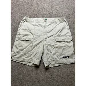 Men’s Size 38 WearGuard Swift Branded Tan Cargo Shorts